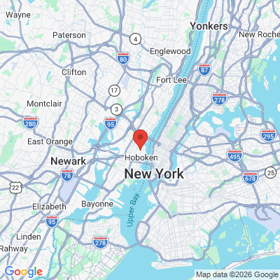 Map to  office in Hoboken, NJ