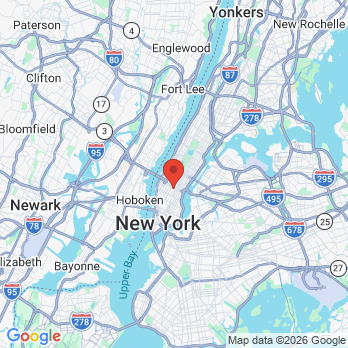 Map to Charles M. Marks, DDS & Dental Associates office in New York, NY