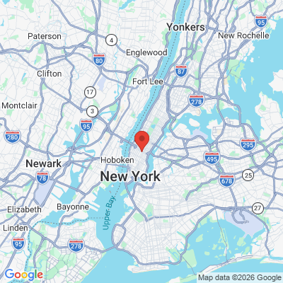 Map to  office in New York, NY
