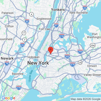 Map to  office in Long Island City, NY