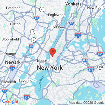 Map to National Dental Chelsea office in New York, NY