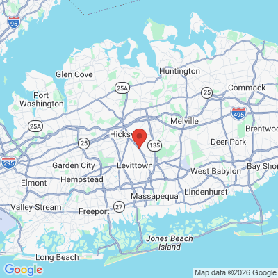 Map to  office in Hicksville, NY