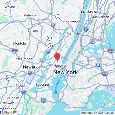 Map to  office in Jersey City, NJ