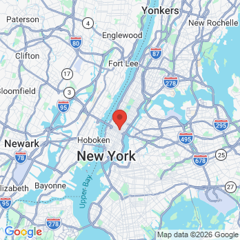 Map to Michael L Sinkin DDS  office in New York, NY