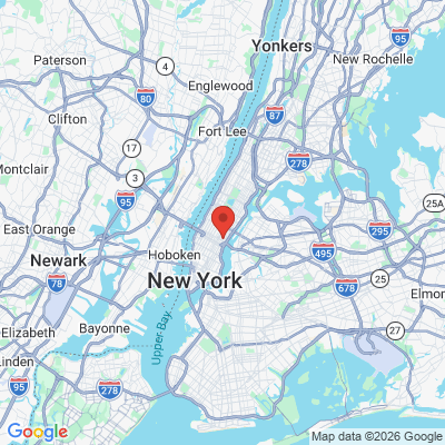 Map to  office in New York, NY