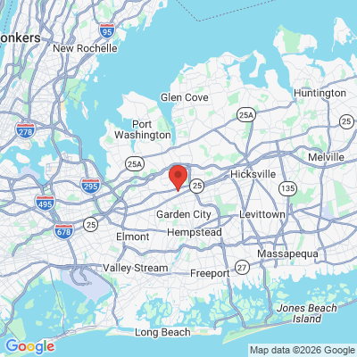Map to  office in Mineola, NY