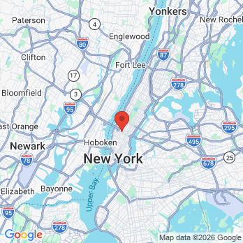 Map to Ebenezer Dental office in Manhattan, NY