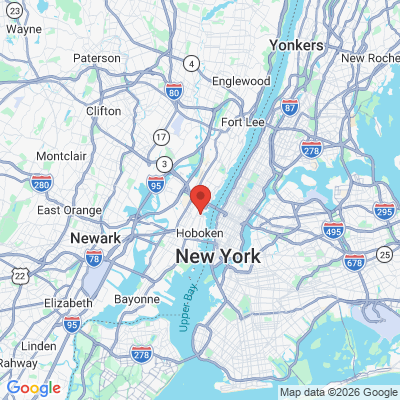 Map to  office in Hoboken, NJ