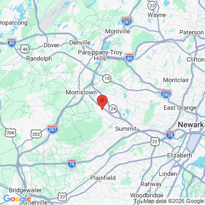 Map to  office in Madison, NJ