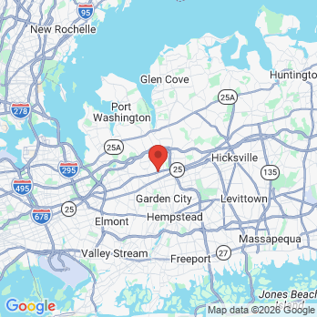 Map to PETER ICKOWICZ DDS office in Williston Park, NY