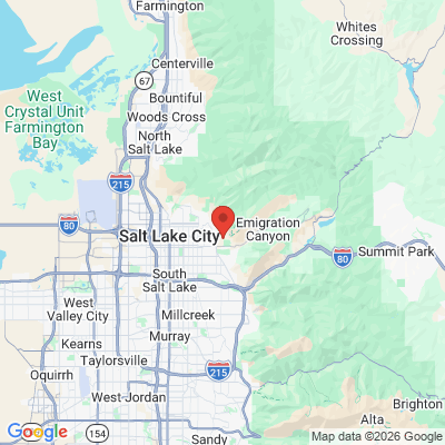 Map to  office in University Of Utah