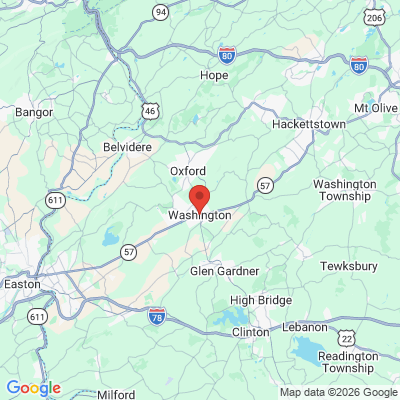 Map to  office in Washington, NJ