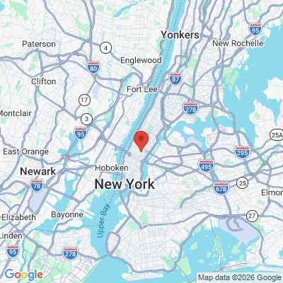 Map to NYC Periodontics and Implant Dentistry: Scott O. Kissel, DMD, PC office in Manhattan, NY