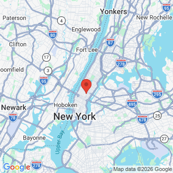 Map to Dental Serenity of Manhattan office in Manhattan, NY