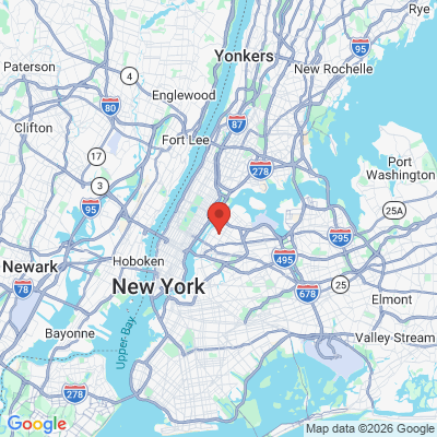 Map to  office in Astoria, NY