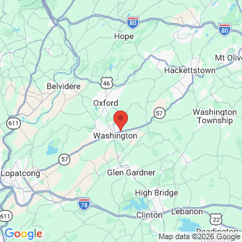 Map to Today’s Family Dental office in Washington, NJ