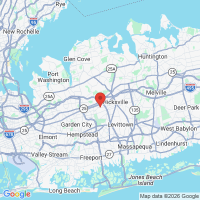 Map to  office in Westbury, NY