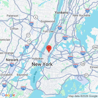 Map to  office in New York, NY