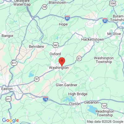 Map to  office in Washington, NJ