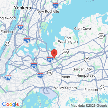 Map to Eten Dental office in Queens, NY