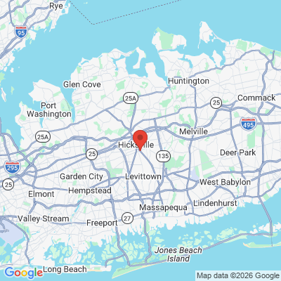 Map to  office in Hicksville, NY