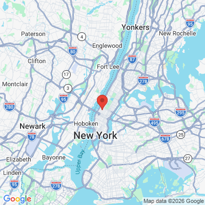 Map to  office in New York, NY