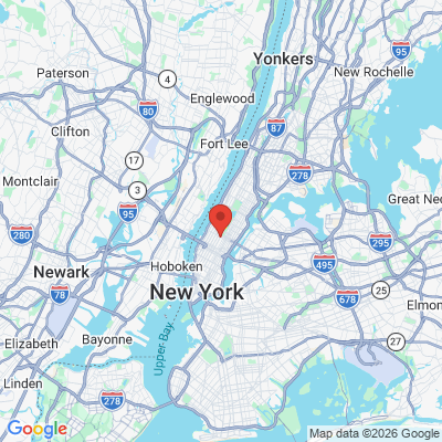 Map to  office in New York, NY