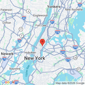 Map to Regis Orthodontics, Dr. Nanice Regis office in New York, NY