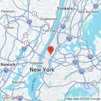 Map to Park Avenue Dental Medicine PC office in New York, NY