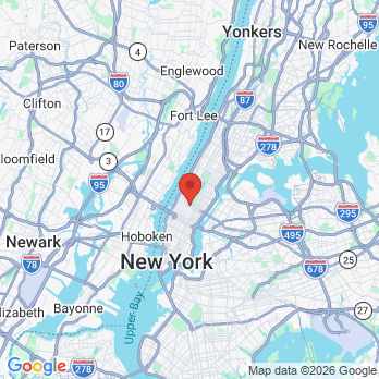 Map to Levy Joseph S DDS office in Manhattan, NY