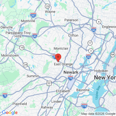 Map to  office in Orange, NJ