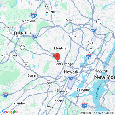 Map to  office in Orange, NJ