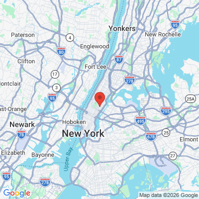 Map to  office in New York, NY