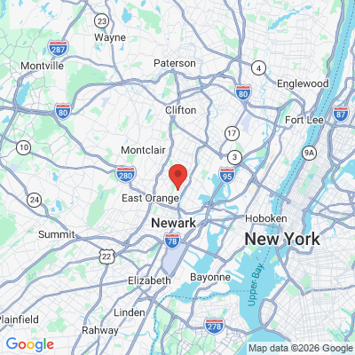 Map to  office in Newark, NJ