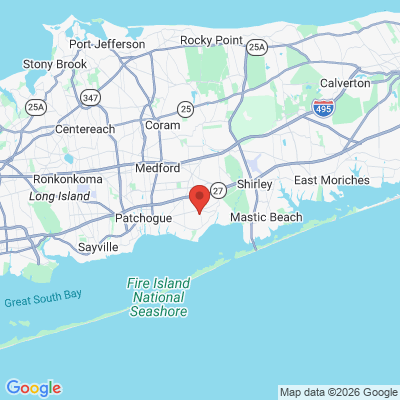 Map to  office in Bellport, NY