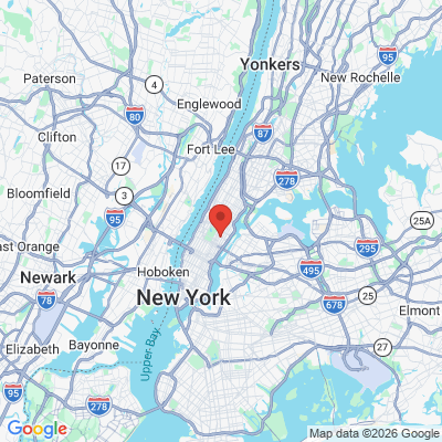 Map to  office in New York, NY