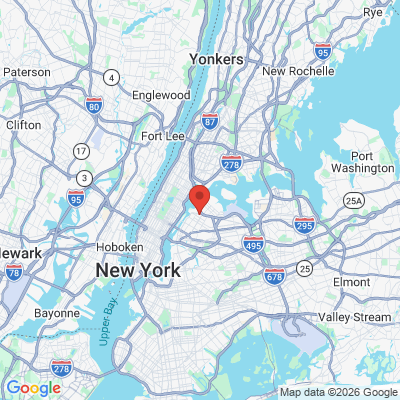 Map to  office in Astoria, NY