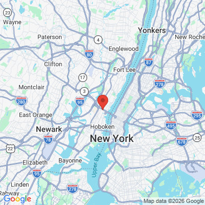 Map to  office in Union City, NJ