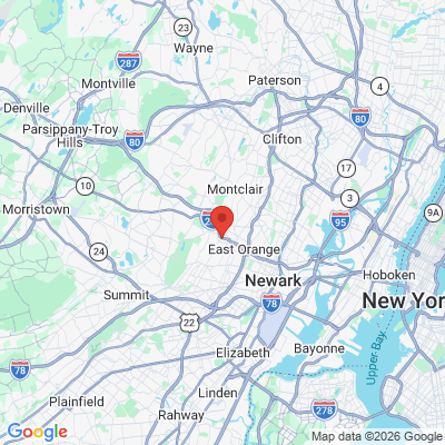 Map to  office in Orange, NJ