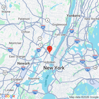 Map to  office in Union City, NJ