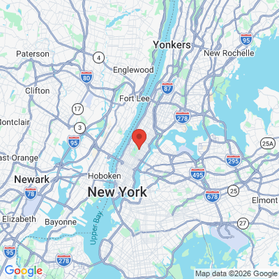 Map to  office in New York, NY