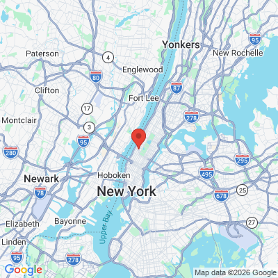 Map to  office in New York, NY