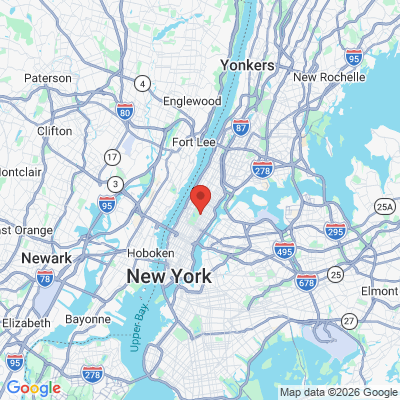 Map to  office in New York, NY