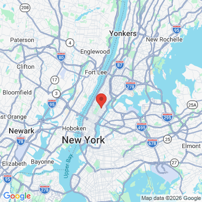 Map to  office in New York, NY
