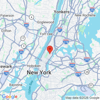 Map to Glenn Reit DDS Upper East Side Dentist office in Manhattan, NY