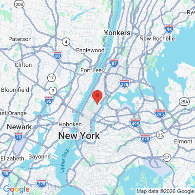 Map to  office in New York, NY