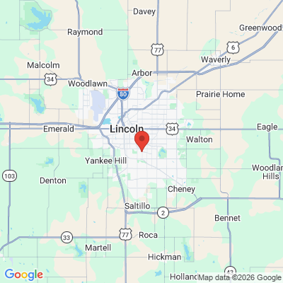 Map to  office in Lincoln, NE