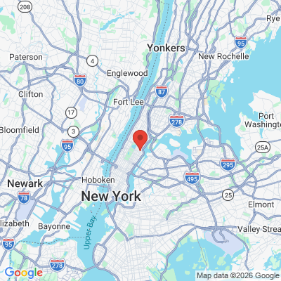 Map to  office in New York, NY