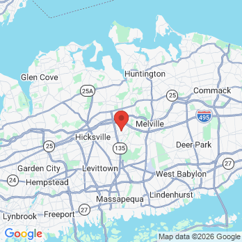 Map to Woodpoint Dental office in Plainview, NY