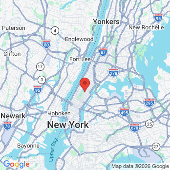 Map to Dental Partners of Fifth Avenue - Mark Gross DDS office in Manhattan, NY